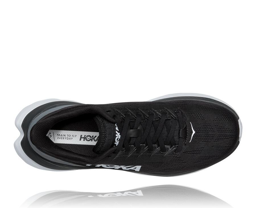 Hoka One One Løbesko Herre - Mach 4 - Sort/Hvide - 205693ZKL